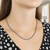 Round Wheat Chain in 14k White Gold (1.5 mm)