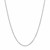 Round Cable Link Chain in 14k White Gold (1.5 mm)