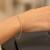 Solid Diamond Cut Rope Bracelet in 10k Yellow Gold  (1.80 mm)