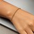 Solid Diamond Cut Rope Bracelet in 10k Yellow Gold  (1.80 mm)