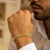 Classic Miami Cuban Solid Bracelet in 10k Yellow Gold  (7.10 mm)