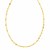 14K Yellow Gold Mirror Kite Link Necklace
