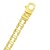 Rail Style Link Mens Necklace in 14k Yellow Gold (5.00 mm)