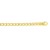 Rail Style Link Mens Necklace in 14k Yellow Gold (5.00 mm)
