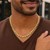 Rail Style Link Mens Necklace in 14k Yellow Gold (5.00 mm)