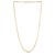 Sterling Silver Yellow Gold Plated Round Box Chain (2.10 mm)