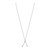 14k White Gold Adjustable Friendship Bracelet Chain with Ball Slide