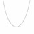 Diamond-Cut Bead Chain in 14k White Gold (1.10 mm)