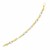 Long and Short Oval Bracelet in 14k Two-Tone Gold (7.50 mm)