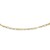 Long and Short Oval Bracelet in 14k Two-Tone Gold (7.50 mm)