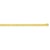 Classic Miami Cuban Solid Bracelet in 14k Yellow Gold  (6.10 mm)