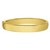 14K Yellow Gold Classic Polished Bangle (10.00 mm)