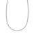 Sterling Silver Rhodium Plated CZ Tennis Necklace