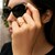 14k Yellow Gold Polished X Profile Ring