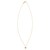 Elegant 14K Yellow Gold Rope Chain Necklace