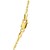 Diamond-Cut Alternating Bead Chain in 14k Yellow Gold (1.30 mm)