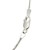 Round Snake Chain in 14k White Gold (0.9 mm)