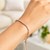 Adjustable Tennis Style Bracelet with Cubic Zirconia in Sterling Silver (5.10 mm)