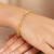 14K Yellow Gold Five And One Paperclip Link Chain Bracelet