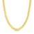 Semi Solid Miami Cuban Chain in 10k Yellow Gold (6.10 mm)