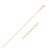 Diamond Cut Cable Link Bracelet in 14k Yellow Gold (1.10 mm)