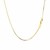 Classic Box Chain in 18k Yellow Gold (0.85 mm)