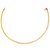 14K Yellow Gold And Silver Reversible Omega Chain Necklace (5.00 mm)