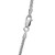 Solid Round Box Chain in 14k White Gold (1.6 mm)