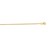 Diamond Cut Rope Anklet in 14k Yellow Gold (1.5 mm)