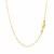 Diamond-Cut Bead Chain in 14k Yellow Gold (1.10 mm)