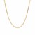 Gourmette Chain in 14k Yellow Gold (1.40 mm)