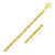 Solid Diamond Cut Rope Chain in 14k Yellow Gold (5.40 mm)