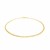 Curb Link Anklet in 14k Yellow Gold (2.5 mm)