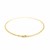 Curb Link Anklet in 14k Yellow Gold (2.5 mm)