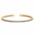 Lab Grown Round Diamond Tennis Bracelet in 14k Yellow Gold (5 cctw  F/G  VS2/SI1)