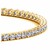 Lab Grown Round Diamond Tennis Bracelet in 14k Yellow Gold (5 cctw  F/G  VS2/SI1)