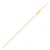 18K Yellow Gold Double Extendable Cable Chain (1.10 mm)
