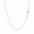 Singapore Chain in 10k Yellow Gold (0.80 mm)