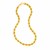 14k Yellow Gold Twisted Rope Link Chain Necklace