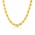 14k Yellow Gold Twisted Rope Link Chain Necklace