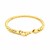 Diamond Cut Round Franco Bracelet in 14k Yellow Gold  (5.30 mm)