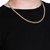 Miami Cuban Semi Solid Chain in 14k Yellow Gold (5.5mm)