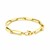 14K Yellow Gold Extra Wide Paperclip Chain Bracelet (6.10 mm)