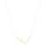 14K Yellow Gold Yours Truly Large Initial L Necklace