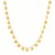 Choker Necklace with Polished Discs in 14k Yellow Gold