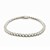 Tennis Bracelet with Round Cubic Zirconia in Sterling Silver