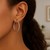 Classic Hoop Earrings in 10k White Gold (2x40mm)