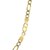 Solid Pave Figaro Chain in 14K Yellow Gold (3.80 mm)