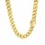 Semi Solid Miami Cuban Chain in 10k Yellow Gold (10.70 mm)