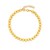 14k Yellow Gold Bead Bracelet  (4.00 mm)